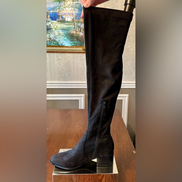 Steve Madden!❄️SADIE/blk faux suede/over the knee/size-8 - Picture 5 of 16